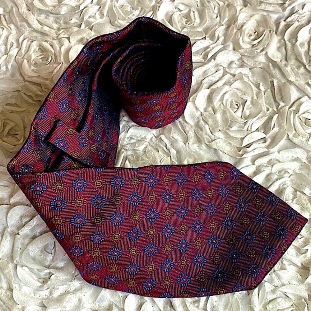 New Hugh Parsons mens silk tie
